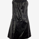 Second-Hand - Winnie & Co. Pleather Bodycon Mini Dress Size 12 - SwapUp
