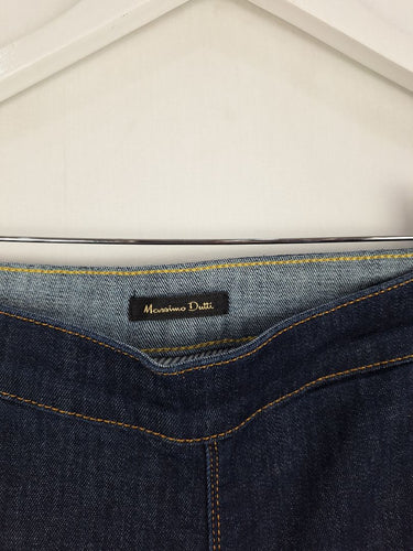 Second-Hand - Massimo Dutti Vintage Style Front Button Jeans Size 8 - SwapUp