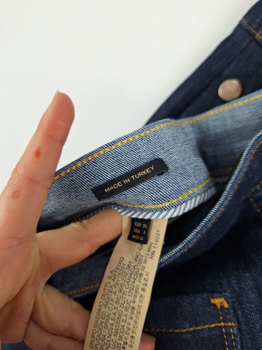 Second-Hand - Massimo Dutti Vintage Style Front Button Jeans Size 8 - SwapUp