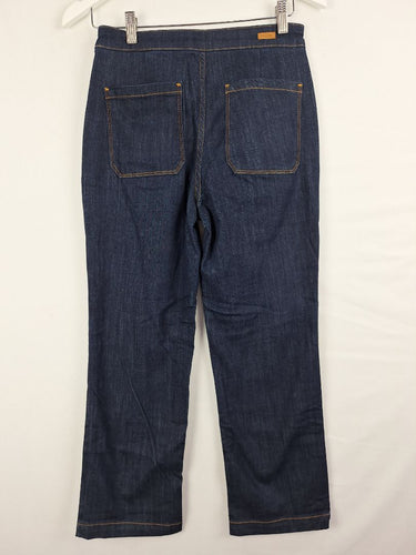 Second-Hand - Massimo Dutti Vintage Style Front Button Jeans Size 8 - SwapUp
