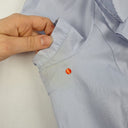 Second-Hand - Cue Vintage Periwinkle Frill Blouse Size 12 - SwapUp