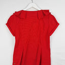 Second-Hand - Cue Vintage Scarlett Frill Blouse Size 12 - SwapUp