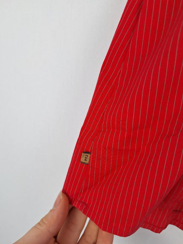 Second-Hand - Cue Vintage Scarlett Frill Blouse Size 12 - SwapUp