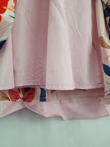 Second-Hand - Cue Musk Floral Pleated Midi Dress Size 8 - SwapUp