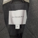 Second-Hand - Witchery Dove Grey Double Breasted Suit Coat Size 8 - SwapUp