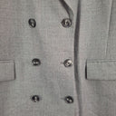 Second-Hand - Witchery Dove Grey Double Breasted Suit Coat Size 8 - SwapUp