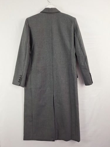 Second-Hand - Witchery Dove Grey Double Breasted Suit Coat Size 8 - SwapUp