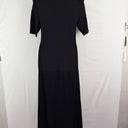 Second-Hand - Witchery Fine Knit Elegant Fitted Maxi Dress Size S - SwapUp