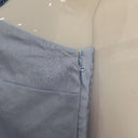 Second-Hand - Aje Cornflower Blue Statement Ruffle Midi Dress Size 6 - SwapUp