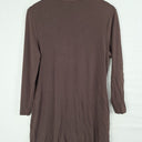 Second-Hand - Faye Browne Vintage Brown Tie Neck Top Size 12 - SwapUp
