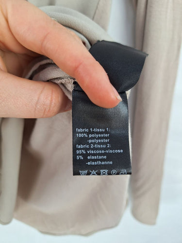 Second-Hand - Crea Concept Moon Dust Draped Top Size 10 - SwapUp