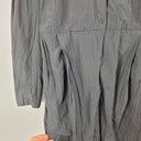 Second-Hand - David Pond Midnight Shimmer Snap Button Crinkle Jacket Size 10 - SwapUp