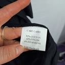 Second-Hand - David Pond Midnight Shimmer Snap Button Crinkle Jacket Size 10 - SwapUp