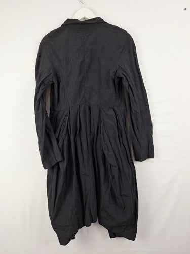 Second-Hand - David Pond Midnight Shimmer Snap Button Crinkle Jacket Size 10 - SwapUp