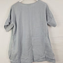 Second-Hand - Nomad Dusty Blue Linen High-Low Top Size XS - SwapUp