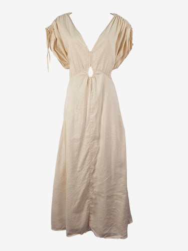 Country Road Shortbread Keyhole Cut Out Maxi Dress Size 12