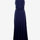 Second-Hand - Marciano Indigo Braided Stretch Jumpsuit Size S - SwapUp