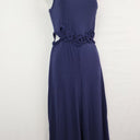 Second-Hand - Marciano Indigo Braided Stretch Jumpsuit Size S - SwapUp