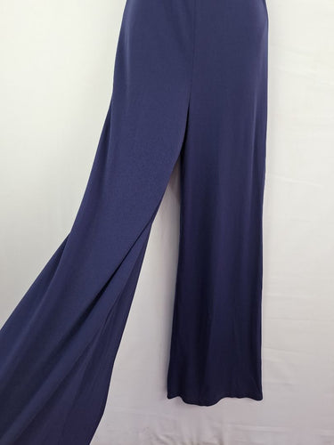 Second-Hand - Marciano Indigo Braided Stretch Jumpsuit Size S - SwapUp