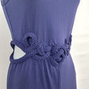 Second-Hand - Marciano Indigo Braided Stretch Jumpsuit Size S - SwapUp