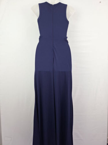 Second-Hand - Marciano Indigo Braided Stretch Jumpsuit Size S - SwapUp