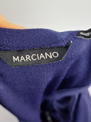 Second-Hand - Marciano Indigo Braided Stretch Jumpsuit Size S - SwapUp