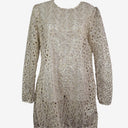 Second-Hand - Stevie May Timeless Silver Embroidered & Sequin Mini Dress Size M - SwapUp