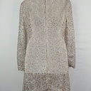 Second-Hand - Stevie May Timeless Silver Embroidered & Sequin Mini Dress Size M - SwapUp