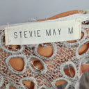 Second-Hand - Stevie May Timeless Silver Embroidered & Sequin Mini Dress Size M - SwapUp
