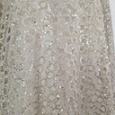Second-Hand - Stevie May Timeless Silver Embroidered & Sequin Mini Dress Size M - SwapUp