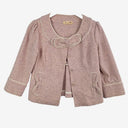 Second-Hand - Alannah Hill Bowed Marle Cropped Jacket Size 10 - SwapUp