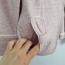 Second-Hand - Alannah Hill Bowed Marle Cropped Jacket Size 10 - SwapUp