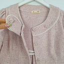 Second-Hand - Alannah Hill Bowed Marle Cropped Jacket Size 10 - SwapUp