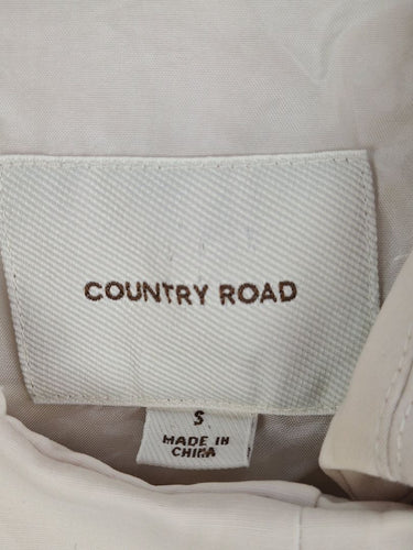 Second-Hand - Country Road Tran seasonal Classic Trench Coat Size S - SwapUp