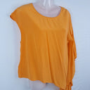 Second-Hand - Sass & Bide Zesty Asymmetric Silk Top Size 12 - SwapUp