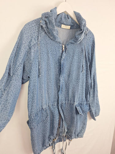 Second-Hand - Seed Light Mottled Anorak Jacket Size 10 - SwapUp