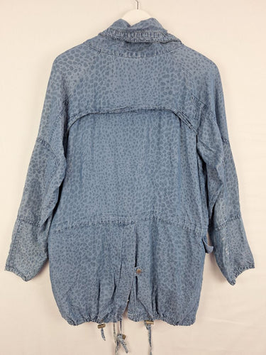 Second-Hand - Seed Light Mottled Anorak Jacket Size 10 - SwapUp
