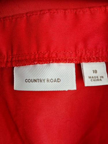Second-Hand - Country Road Scarlet Mini Cocktail Dress Size 10 - SwapUp