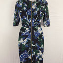 Second-Hand - Whistles Bella Luna Print Midi Dress Size 8 - SwapUp