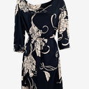 Second-Hand - Great Plains Dark Navy Effortless Playful Mini Dress Size XS - SwapUp