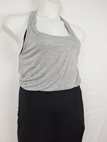 Second-Hand - Armani Exchange Two Tone Racerback Mini Dress Size M - SwapUp