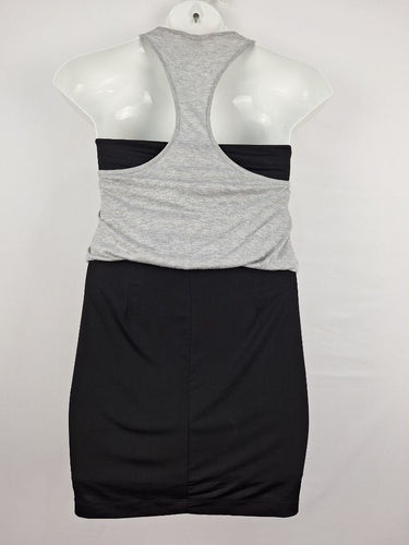 Second-Hand - Armani Exchange Two Tone Racerback Mini Dress Size M - SwapUp