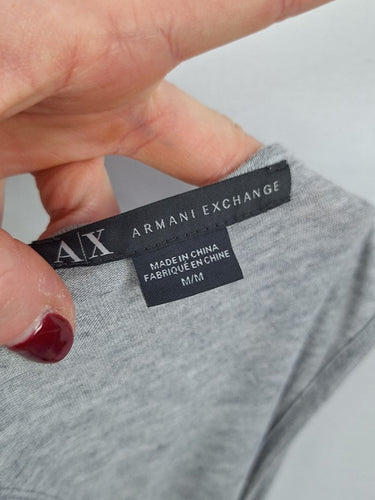Second-Hand - Armani Exchange Two Tone Racerback Mini Dress Size M - SwapUp