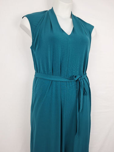 Second-Hand - David Lawrence Emerald Cap Sleeve Mini Dress Size S - SwapUp