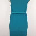 Second-Hand - David Lawrence Emerald Cap Sleeve Mini Dress Size S - SwapUp
