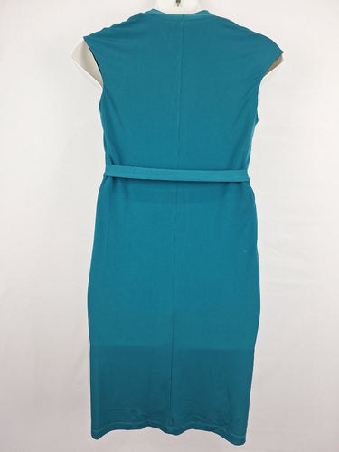Second-Hand - David Lawrence Emerald Cap Sleeve Mini Dress Size S - SwapUp
