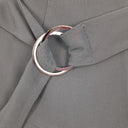 Second-Hand - Cue Funky Asymmetrical Belted Mini Skirt Size 10 - SwapUp