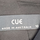 Second-Hand - Cue Funky Asymmetrical Belted Mini Skirt Size 10 - SwapUp