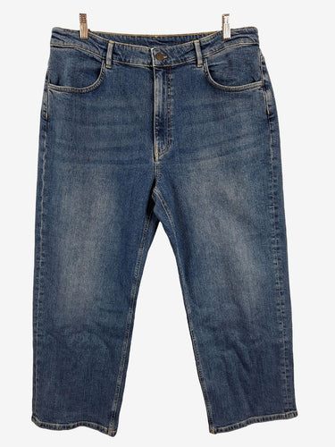 Elk Mid Blue Straight Leg Essential Jeans Size 16