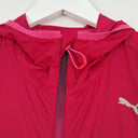 Second-Hand - Puma Pink Zip Up Hooded Active Jacket Size XS - SwapUp